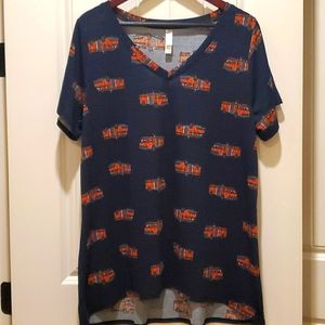 LuLaRoe Firetruck Christy